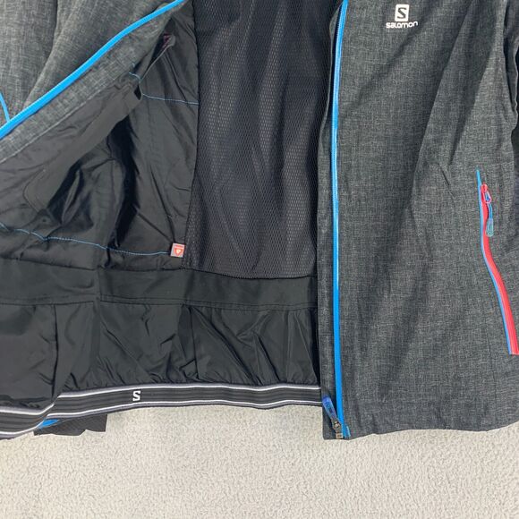 Salomon Ski Snowboard Jacket Womens Advanced Skin Dry 20K Waterproof Windproof - Picture 13 of 16